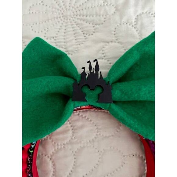 Disney Magic Kingdom Castle Fireworks Handmade Minnie Ears - Picture 4 of 5